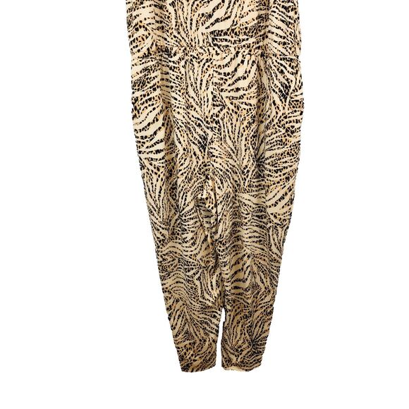 Comfort Code By Cuddle Duds Plus 3X Jumpsuit Romper With Pockets Animal Print - Picture 7 of 13